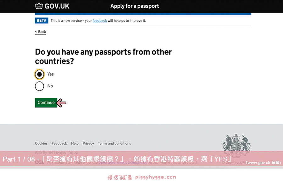 「是否擁有其他國家護照？」